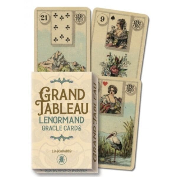 36 Cărți Oracol Grand Tableau Lenormand Lo Scarabeo