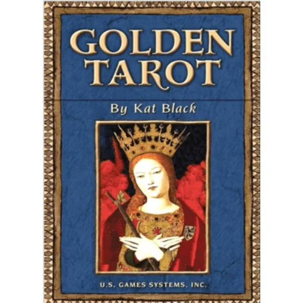 78 Cărți de Tarot Golden Tarot de Kat Black