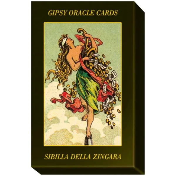 52 Cărți Oracol Gypsy Oracle Cards Sibilla della Zingara Lo Scarabeo