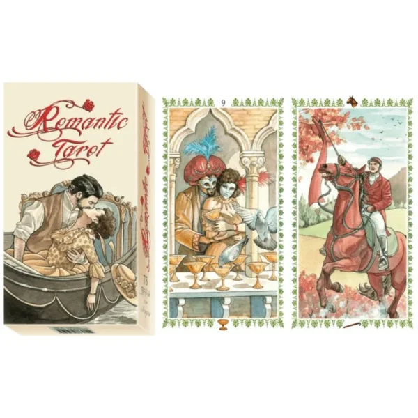 romantic tarot lo scarabeo