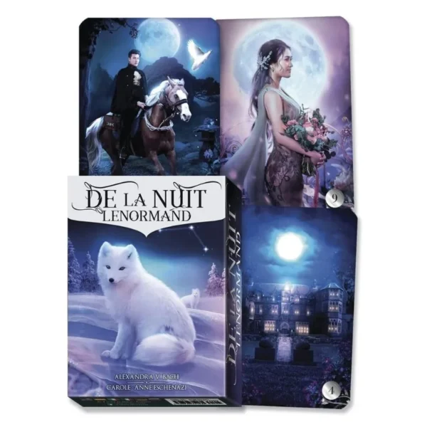 36 Cărți Tarot Lenormand De La Nuit Lenormand Lo Scarabeo multilingv