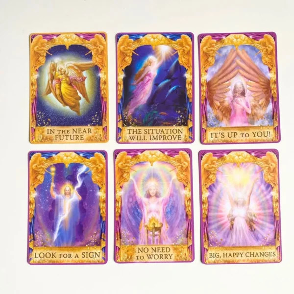 44 Cărți Oracol Angel Answers Oracle Cards Radleigh Valentine limba engleza