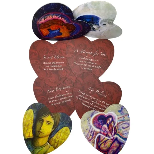 45 Cărți Oracol Lovers Oracle Heart Shaped