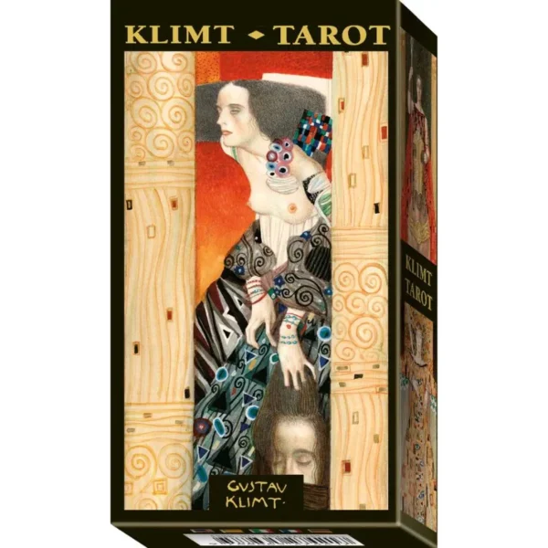 78 Cărți Tarot Klimt Lo Scarabeo multilingv margini aurii