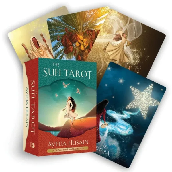 78 Cărți Tarot Sufi Tarot Ayeda Husain limba engleză