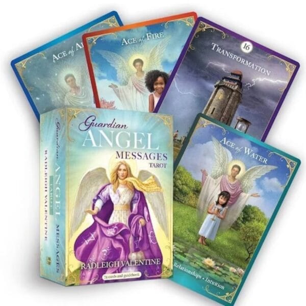 78 Cărți Tarot începători Guardian Angel Messages Tarot Radleigh Valentine